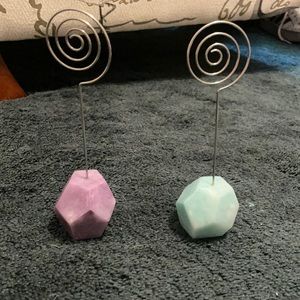 Cute paper weight and holder